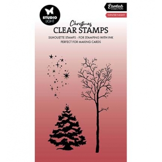 Clearstamp Winter Night...